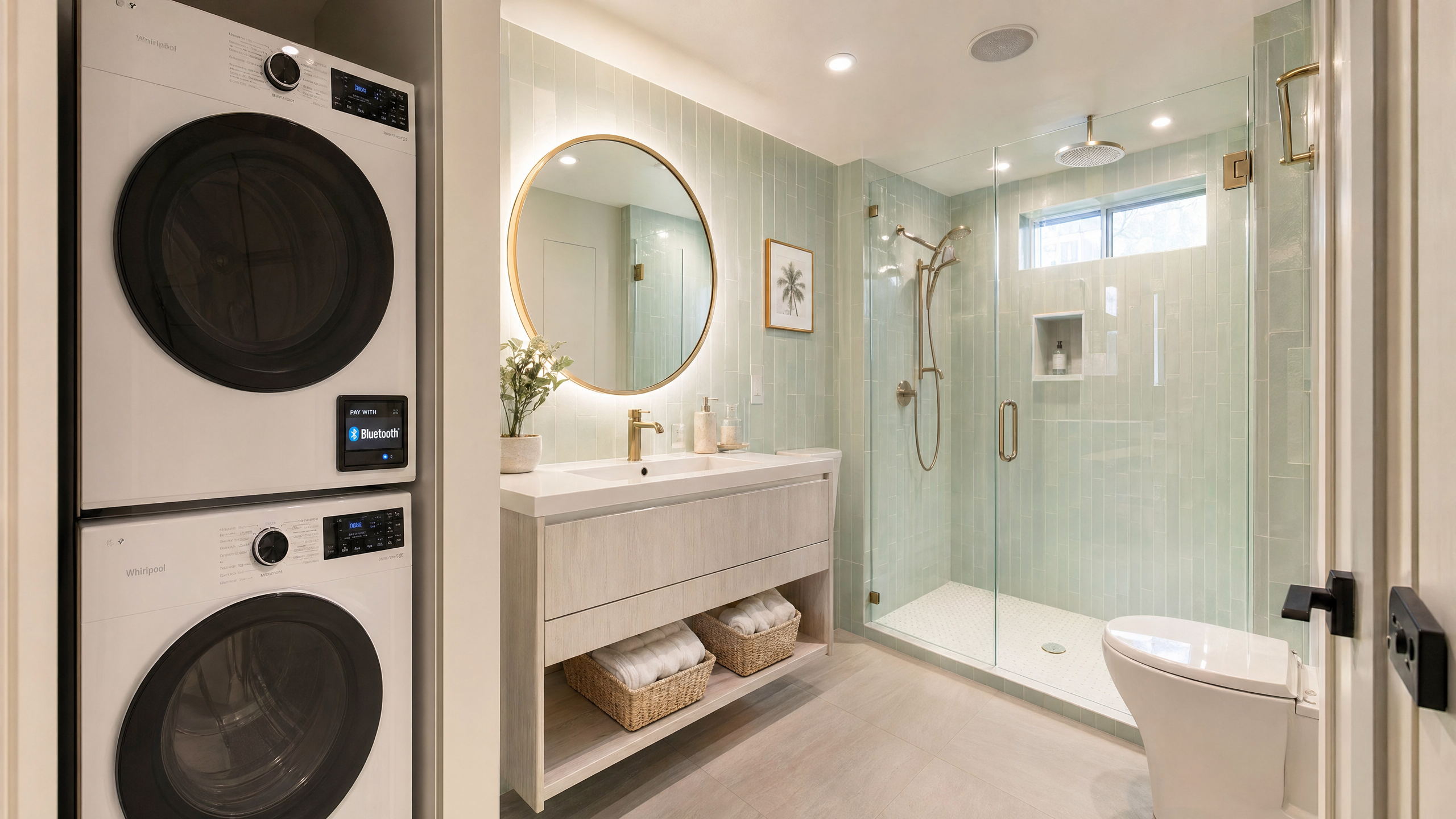 ADU Laundry & Bathroom